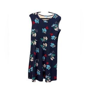 Draper James Medium Navy floral A-Line dress